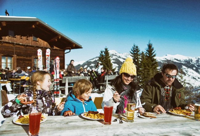 Essen auf der Skihütte © www.grossarltal.info