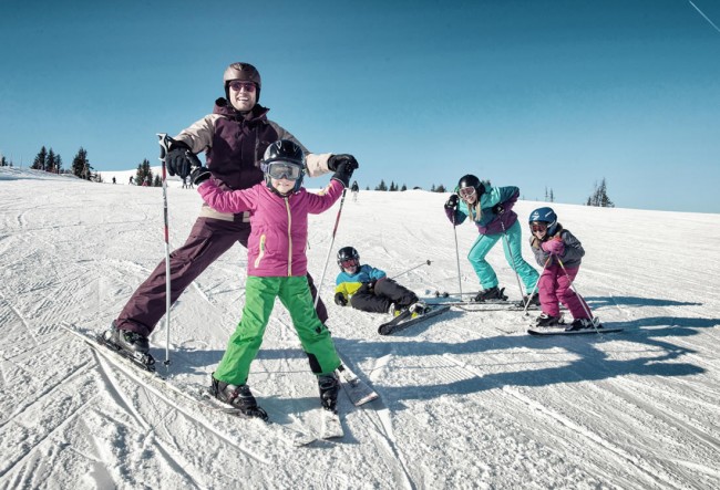 Familien-Skitag im Urlaub in Ski amadé  © www.grossarltal.info